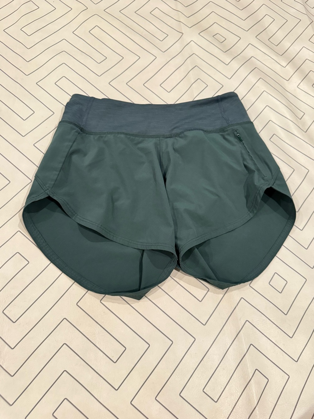 Outdoor Voices Green Athletic Shorts